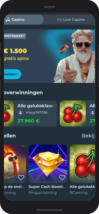 gigaspinznetherlands.nl mobile